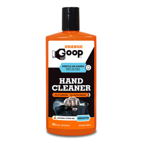 GOOP bottle front label showing product identity and benefits