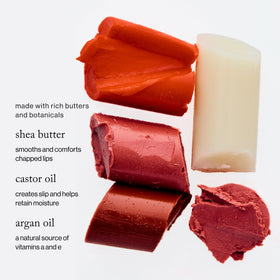 goop tinted lip balm application in hand demonstrating easy, mess-free touch-up