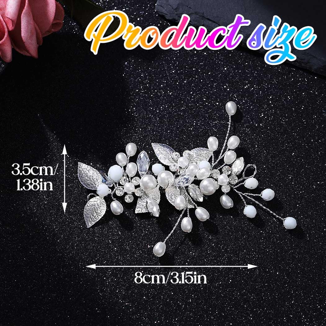 GORAIS closeup highlights pearl and rhinestone detail for refined sparkle