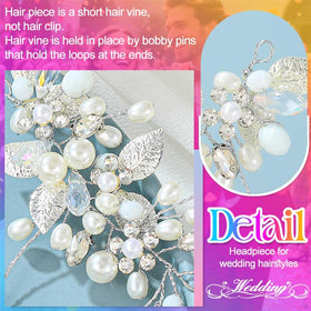 GORAIS in hair bun styling shows subtle accent and secure placement benefit