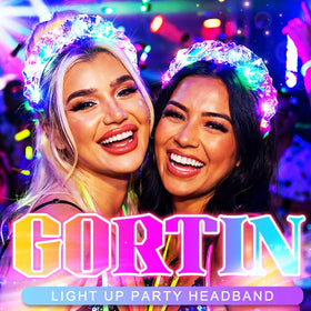 GORTIN headband worn at concert demonstrating visibility and party benefit
