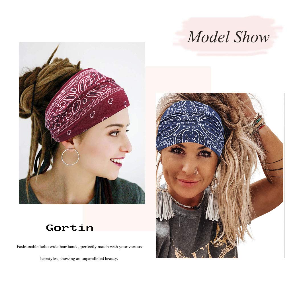 GORTIN headband beside ruler showing size and coverage benefit