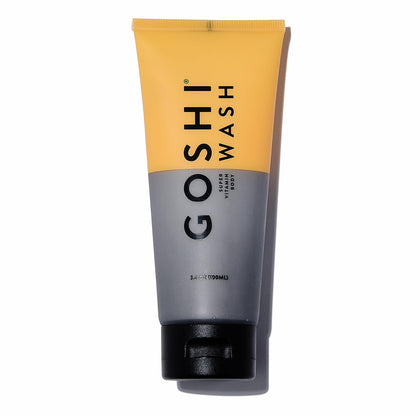 GOSHI front bottle shot showing sleek packaging and travel-friendly size benefit