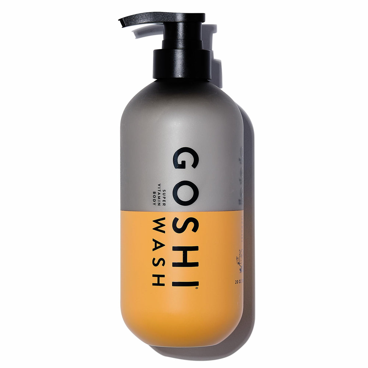 GOSHI front packaging 20 oz bottle showing clean design and brand benefit