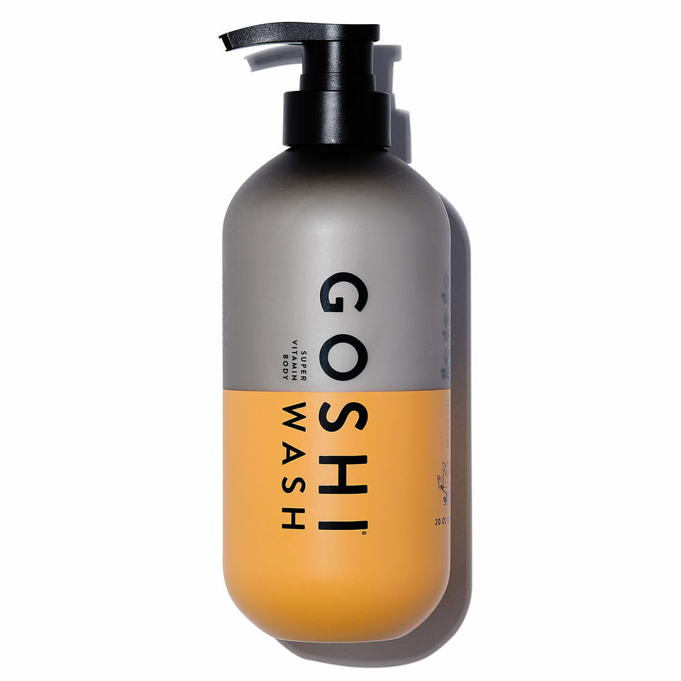 GOSHI front packaging 20 oz bottle showing clean design and brand benefit