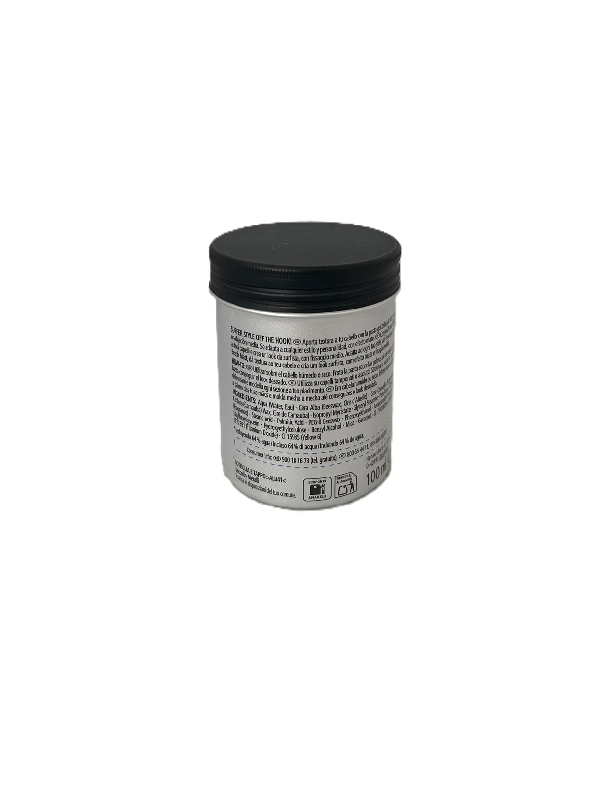 Schwarzkopf got2b applying paste in hand to show simple application and control