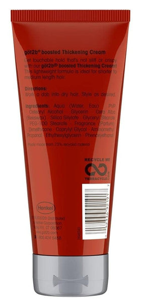 Got2B in-use during blowout demonstrating volume gain and styling control