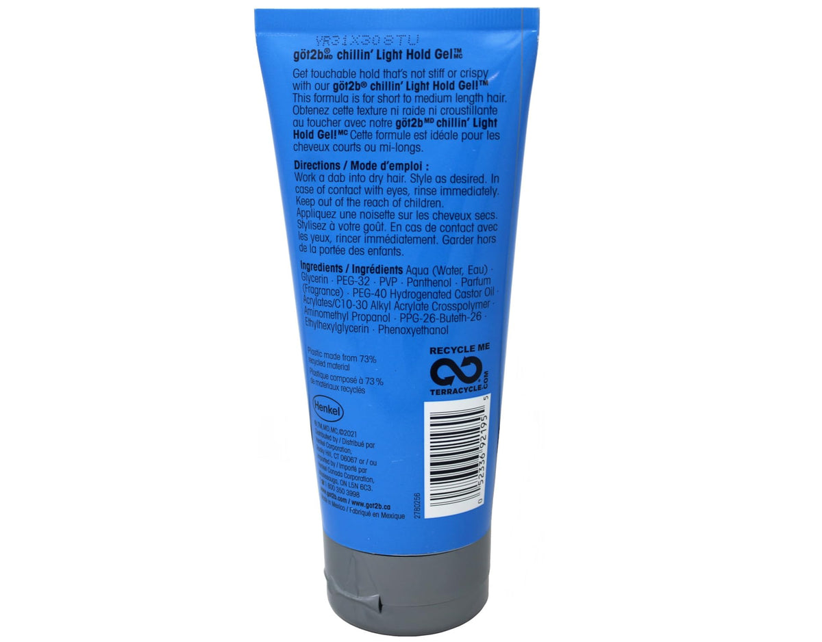 Got2B gel on hand demonstrating easy application and lightweight spreadability