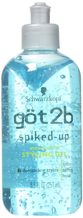 Got2B gel front packaging showing two 8.5oz jars and strong hold