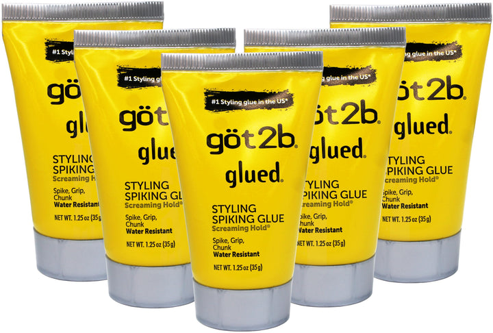 Got2B glued front packaging showing tube and branding for reliable hold