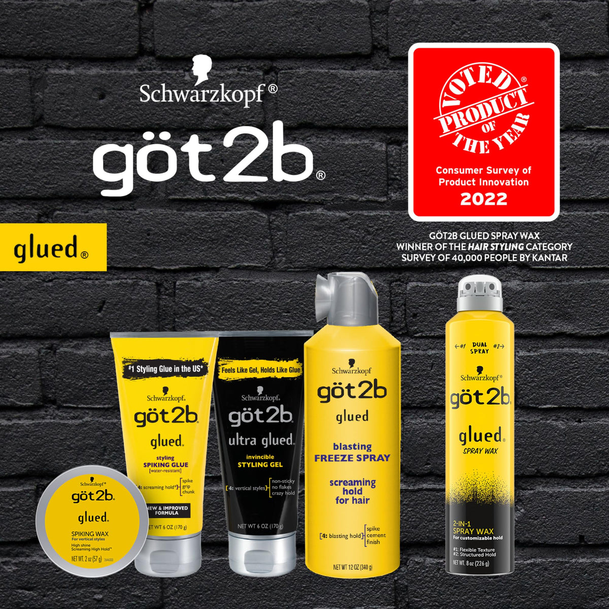 Got2B gel texture close-up illustrating thick formula for lasting grip and definition