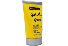 got2b tubes on bathroom vanity suggesting everyday styling convenience