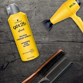 got2b messy texture in use with fingers for lived-in look and durable control