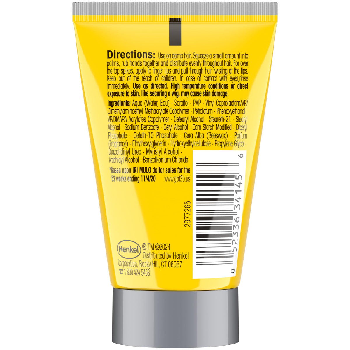 Got2B Glued open tube close-up showing gel dispensed for easy application