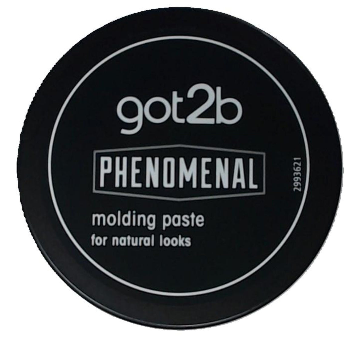 Got2B Phenomenal moulding paste front pot showing label and compact size benefit
