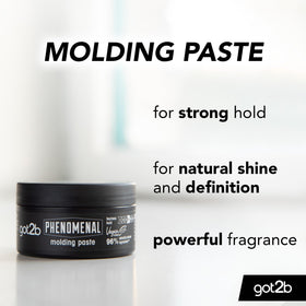 Got2B Phenomenal paste texture close-up revealing creamy consistency for easy styling