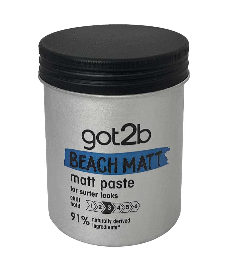 got2b paste textured in hair adding matte surfer hold and separation