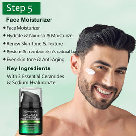 GOWLAVER moisturizer open cream showing hydration-rich texture that locks in moisture