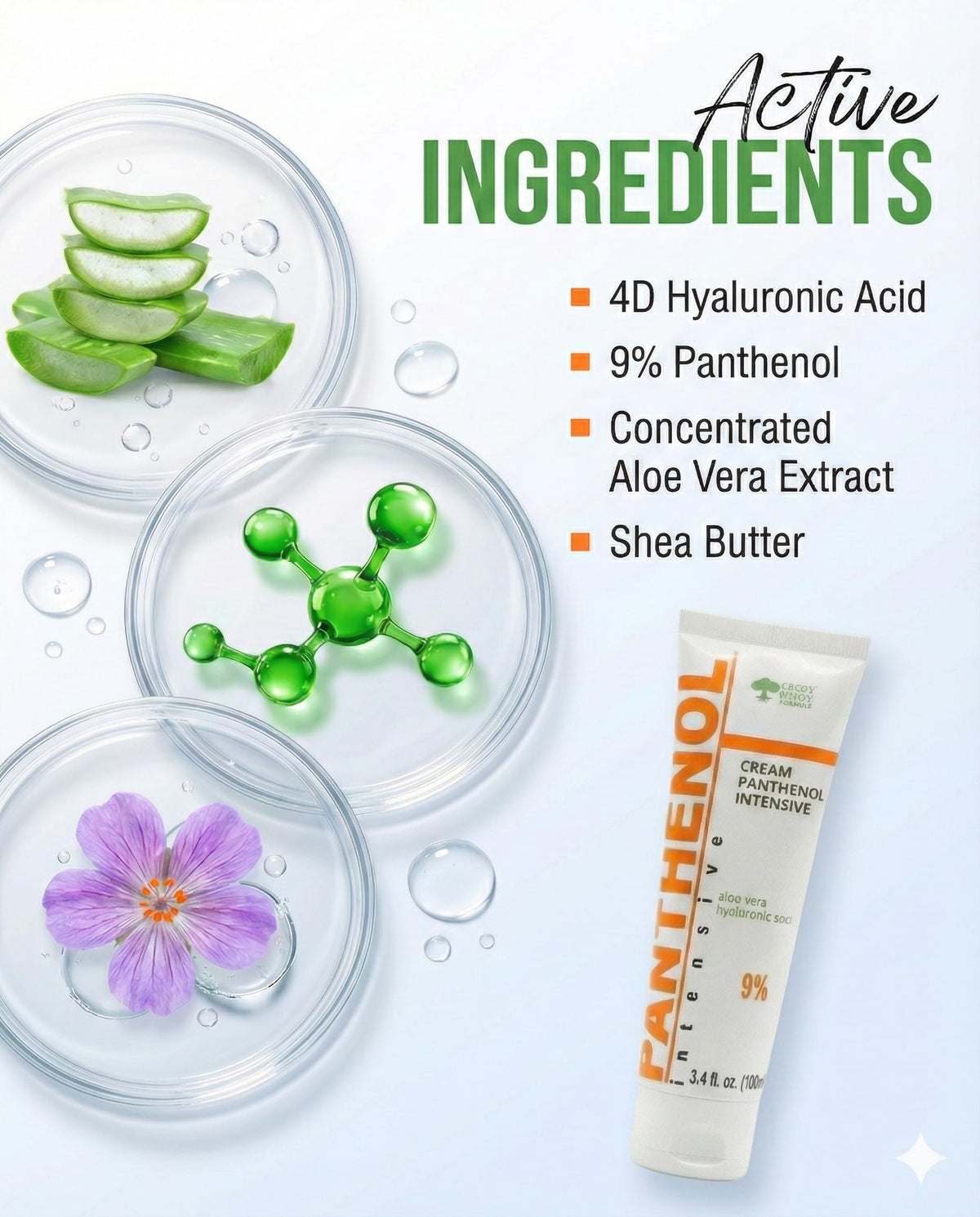 GPC GREEN PHARM COSMETIC used on fresh tattoo for hydrated healing