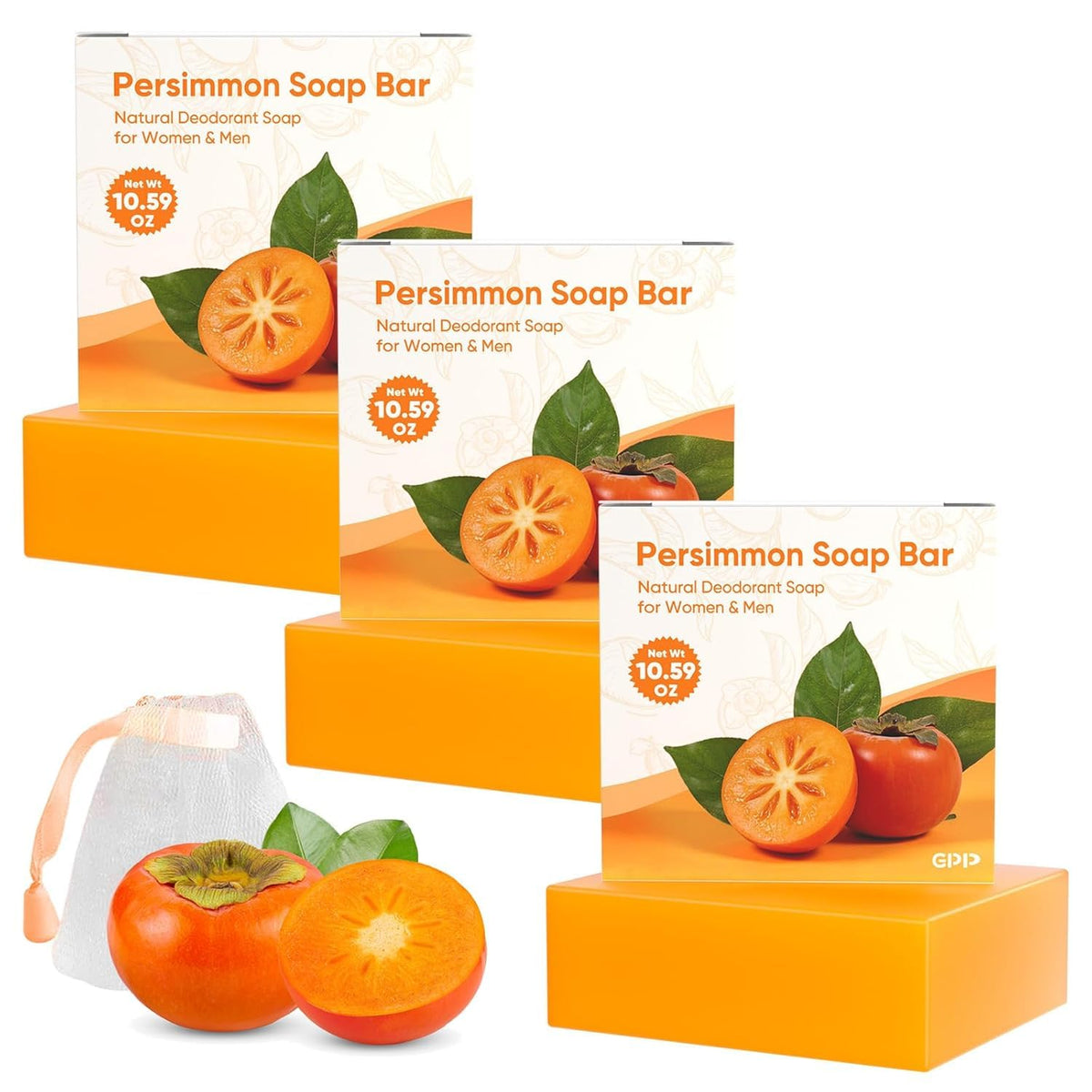 GPP front packaging showing three bars and benefits for odor control