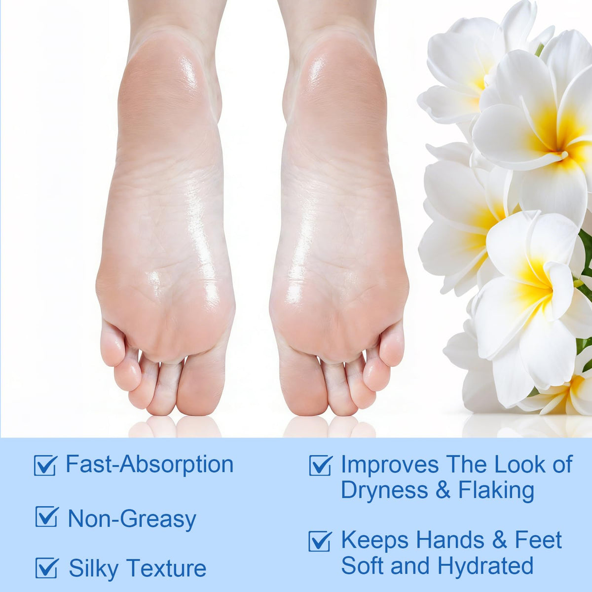 GPUPFJPW before and after heel image demonstrating visible softening and smoother skin