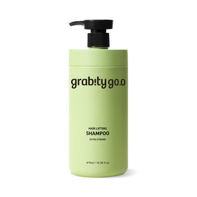 grab!ty front bottle view showing label and volume for easy identification