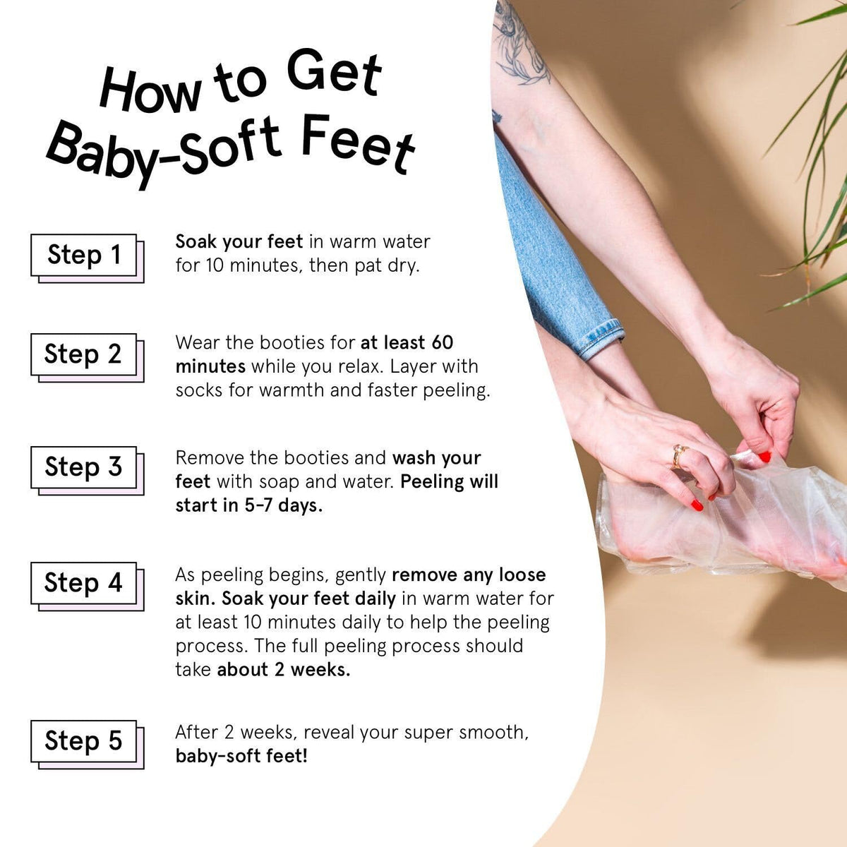 grace & stella step-by-step application scene demonstrating easy use