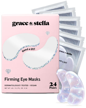 grace & stella front box showing 24 pairs and product benefits