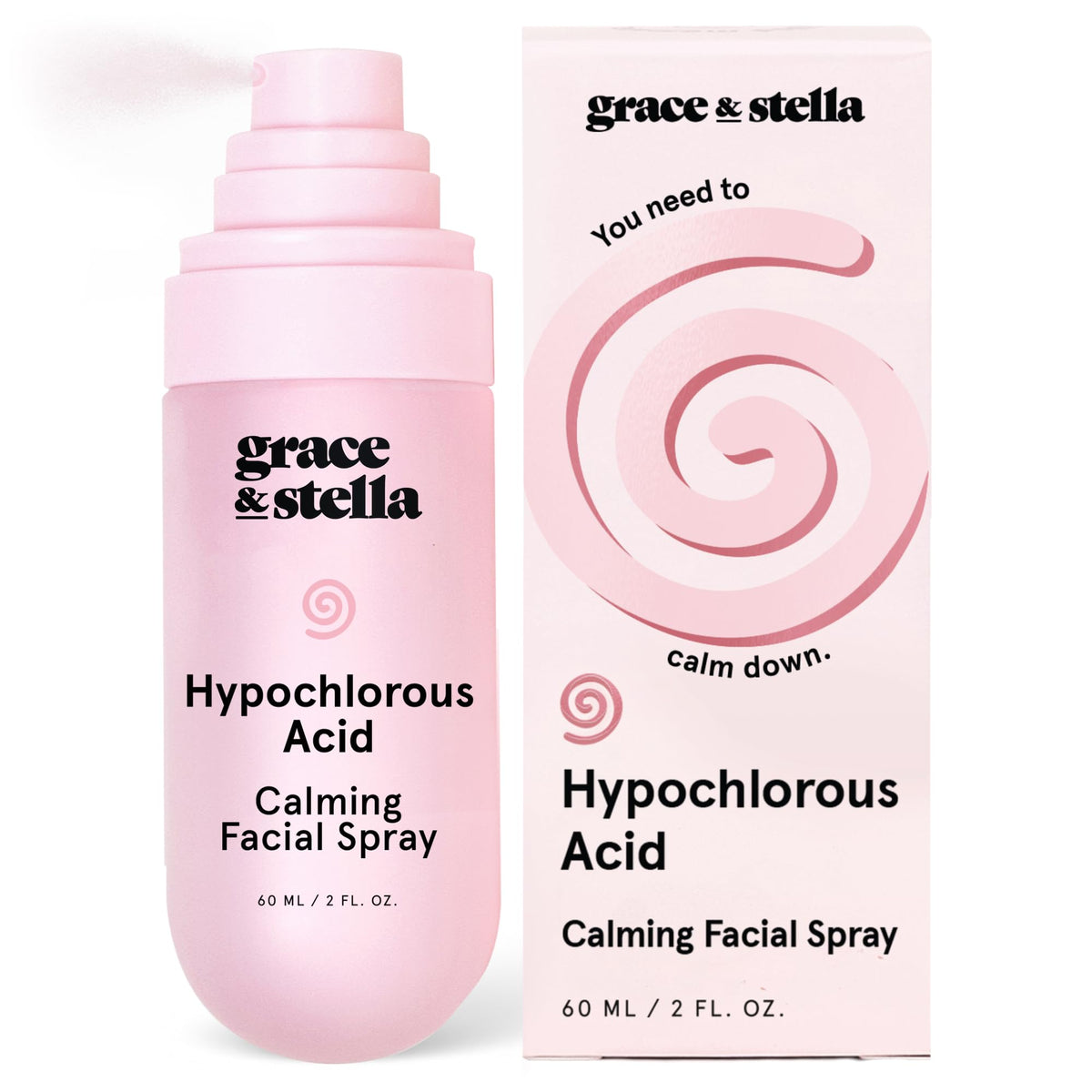 grace & stella front bottle shot showing compact travel size and clean design