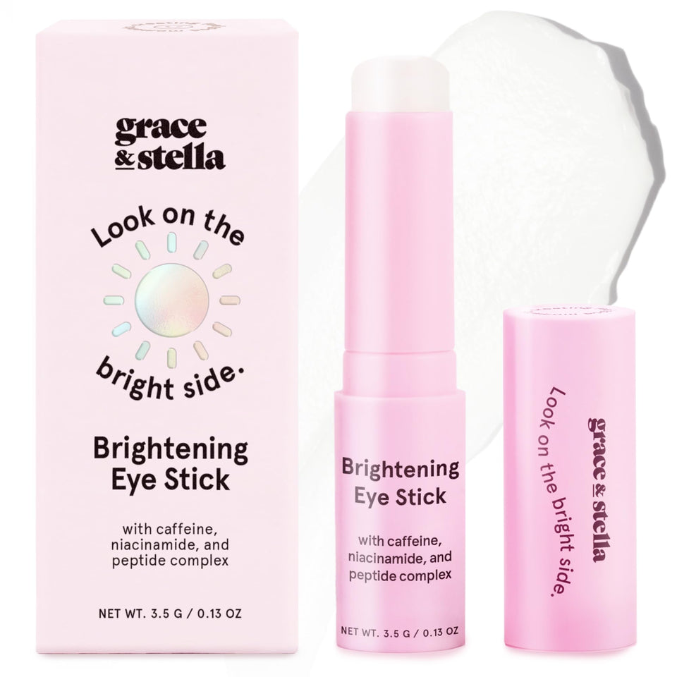 grace & stella front packaging showing compact eye brightener stick for travel