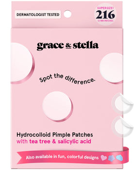 grace & stella front packaging showing 216-count pack and brand name for reliable supply