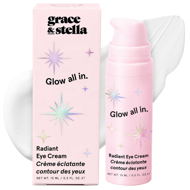 grace & stella front tube showing compact travel-friendly design and clear label benefits