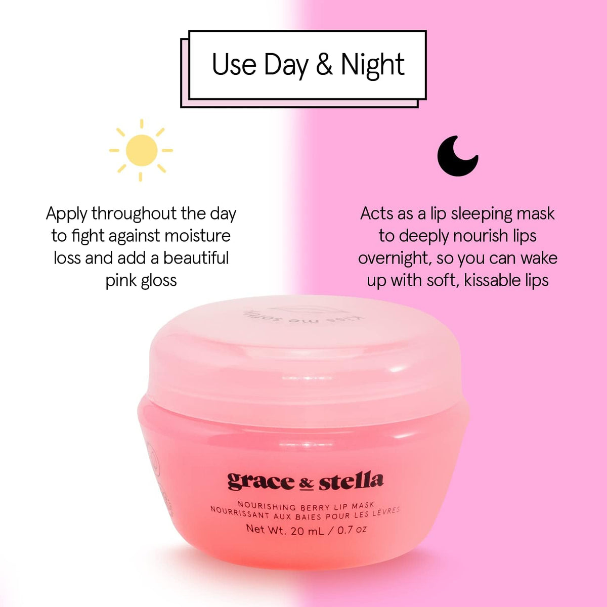 grace & stella ingredient blend close-up highlighting jojoba and shea for deep nourishment