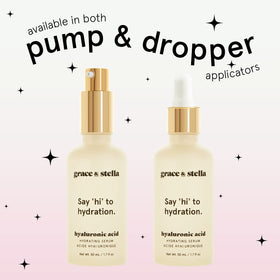 grace & stella label close-up displaying clean-ingredient and vegan information