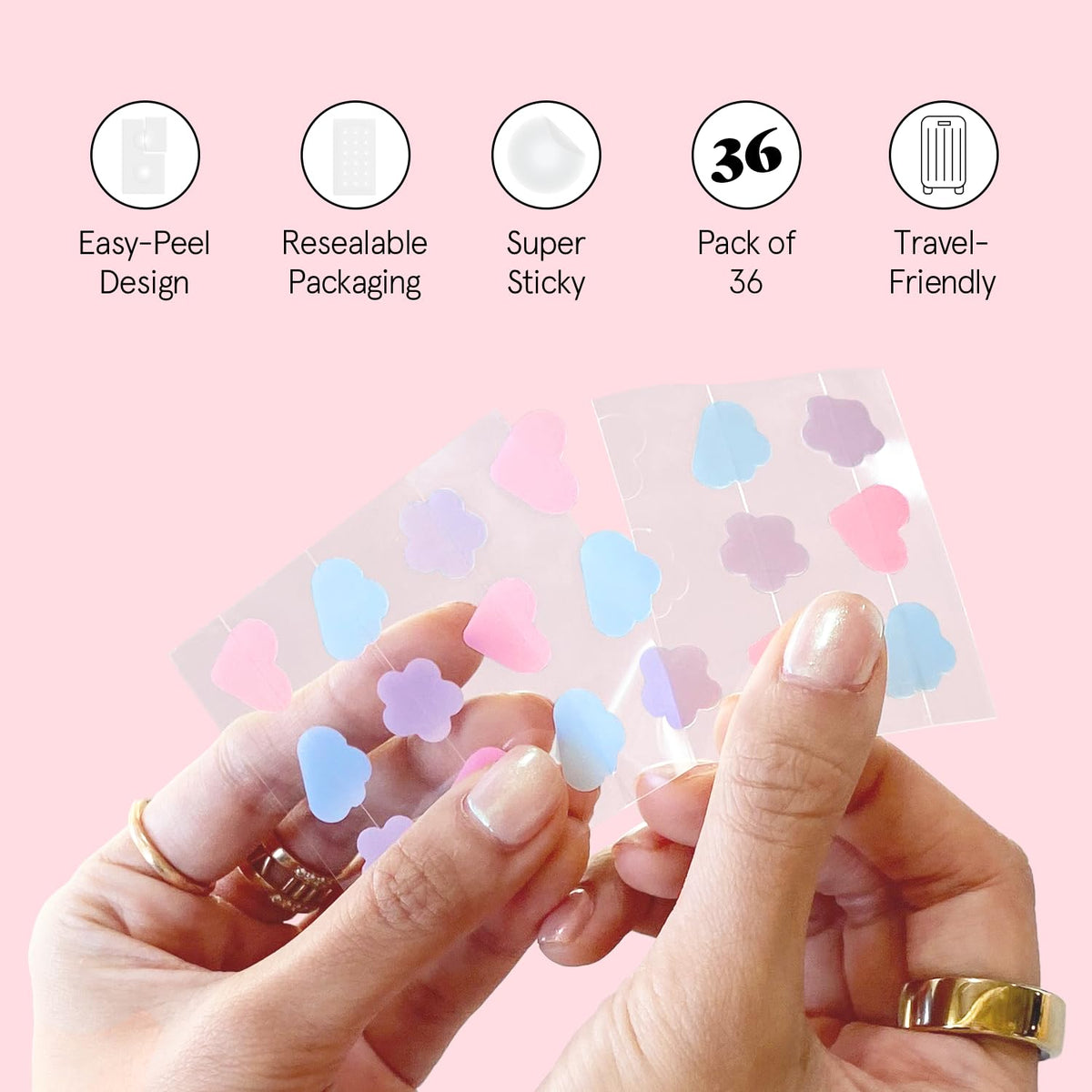 grace & stella patch under makeup showing discreet coverage and daytime wear benefit