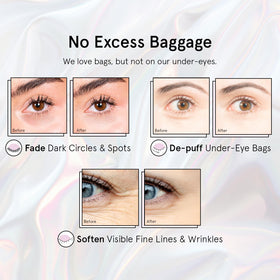 grace & stella patches applied under model eyes for quick refresh