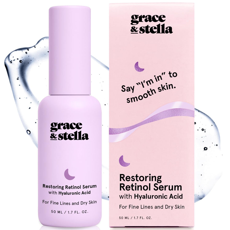 grace & stella front bottle showing sleek packaging and instant appeal