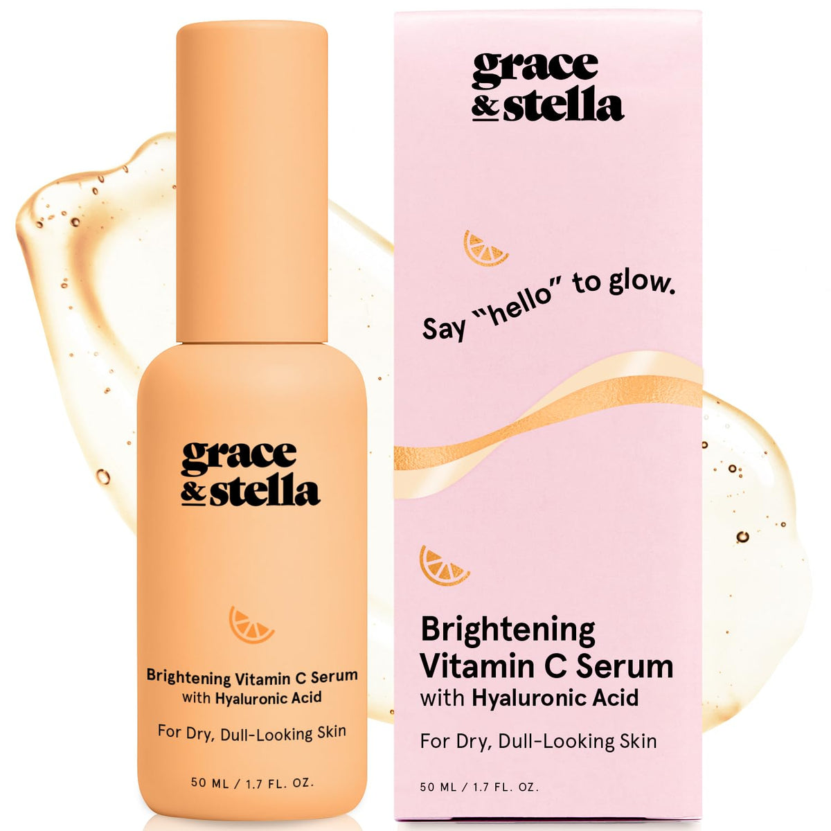 grace & stella front packaging showing product and benefits