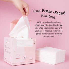 grace & stella stacked towels on shelf showing neat storage and quick access