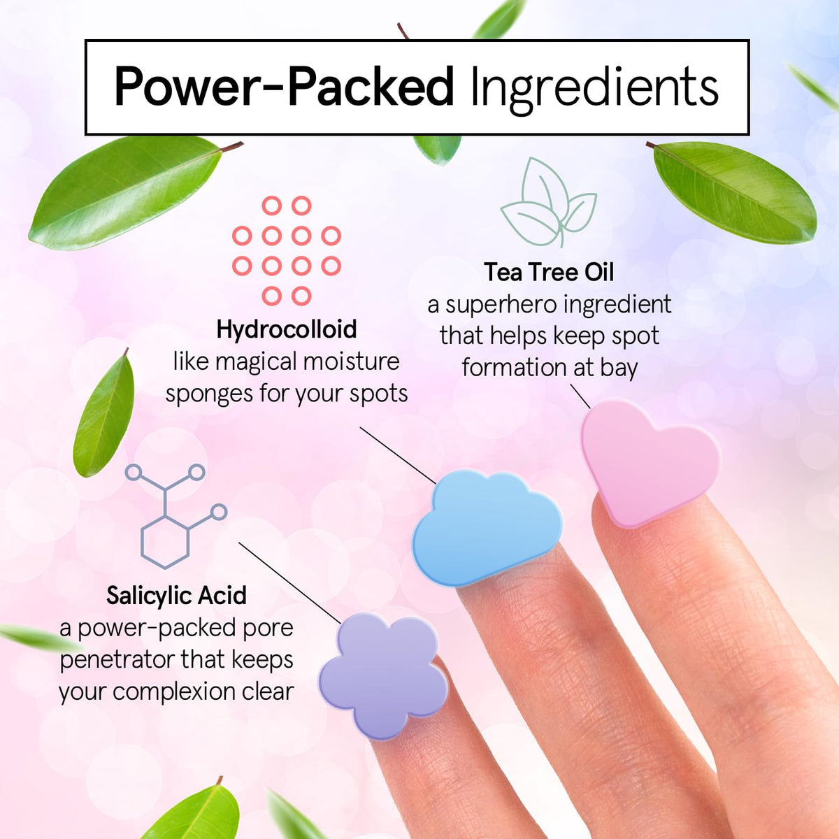 grace & stella hydrocolloid texture detail showing thin, breathable layer for fast absorption
