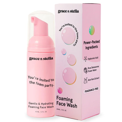 grace & stella front bottle showing travel-friendly 60ml size and clean design