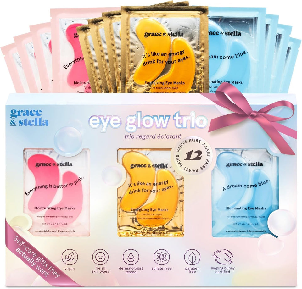 grace & stella front packaging showing 12 pairs, gift-ready and convenient