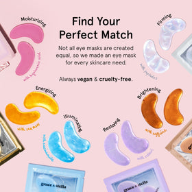 grace & stella label close-up featuring niacinamide and clean, vegan formula