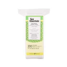 Graham front box of 200 4x4 wipes showing count and packaging, convenient supply