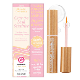 Grande Cosmetics front packaging showing bottle and box, communicates trustworthy treatment
