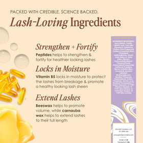 Grande Cosmetics GrandeMASCARA lifestyle model wearing mascara for natural volumizing benefit