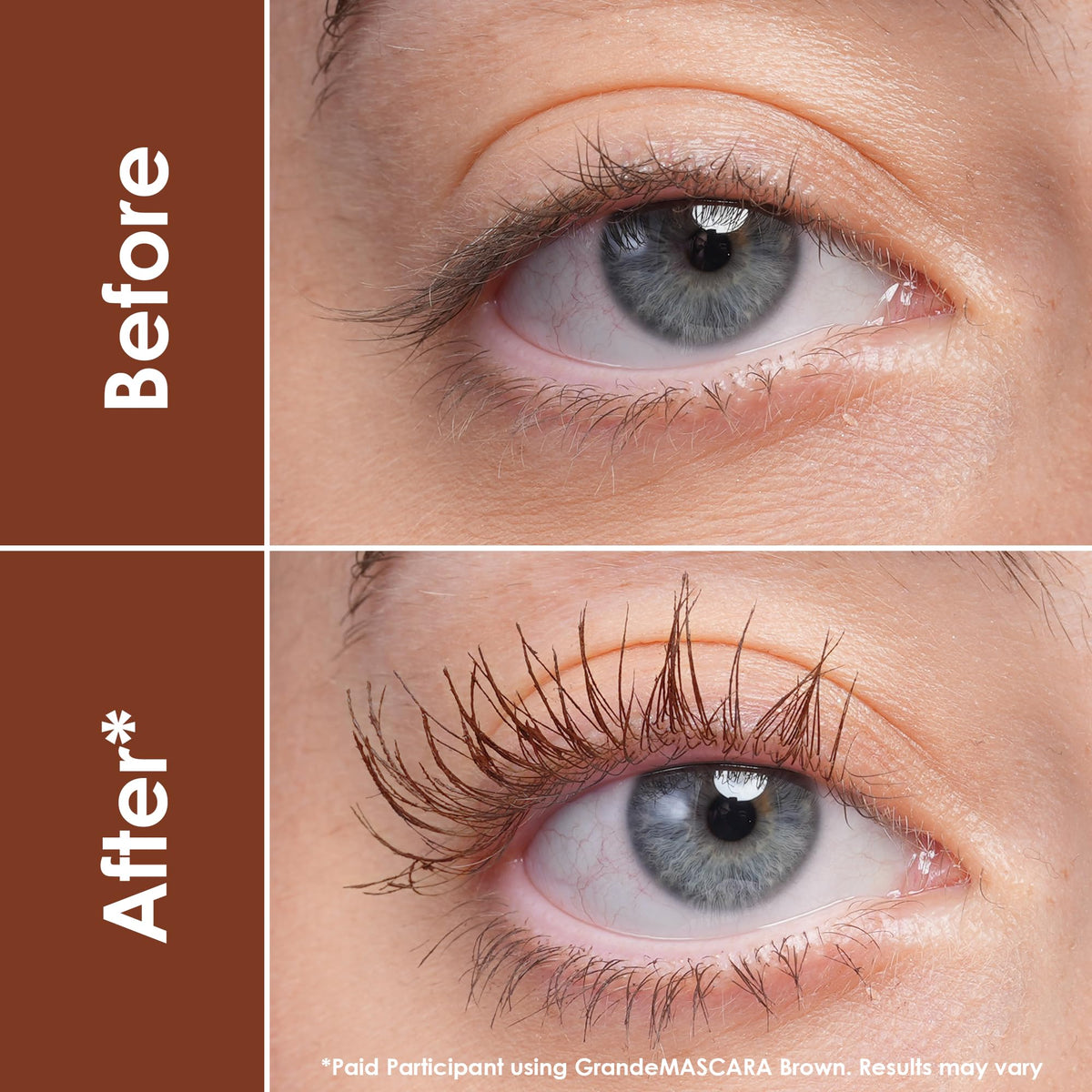Grande Cosmetics GrandeMASCARA wand with mixed fibers for lift and separation benefit