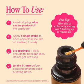 Grande Cosmetics clear serum texture demonstrating smooth absorption