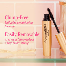 Grande Cosmetics GrandeMASCARA creamy texture close-up showing conditioning formulation
