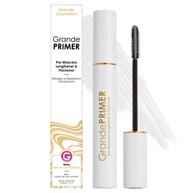 Grande Cosmetics GrandePRIMER front packaging shows benefits and product finish